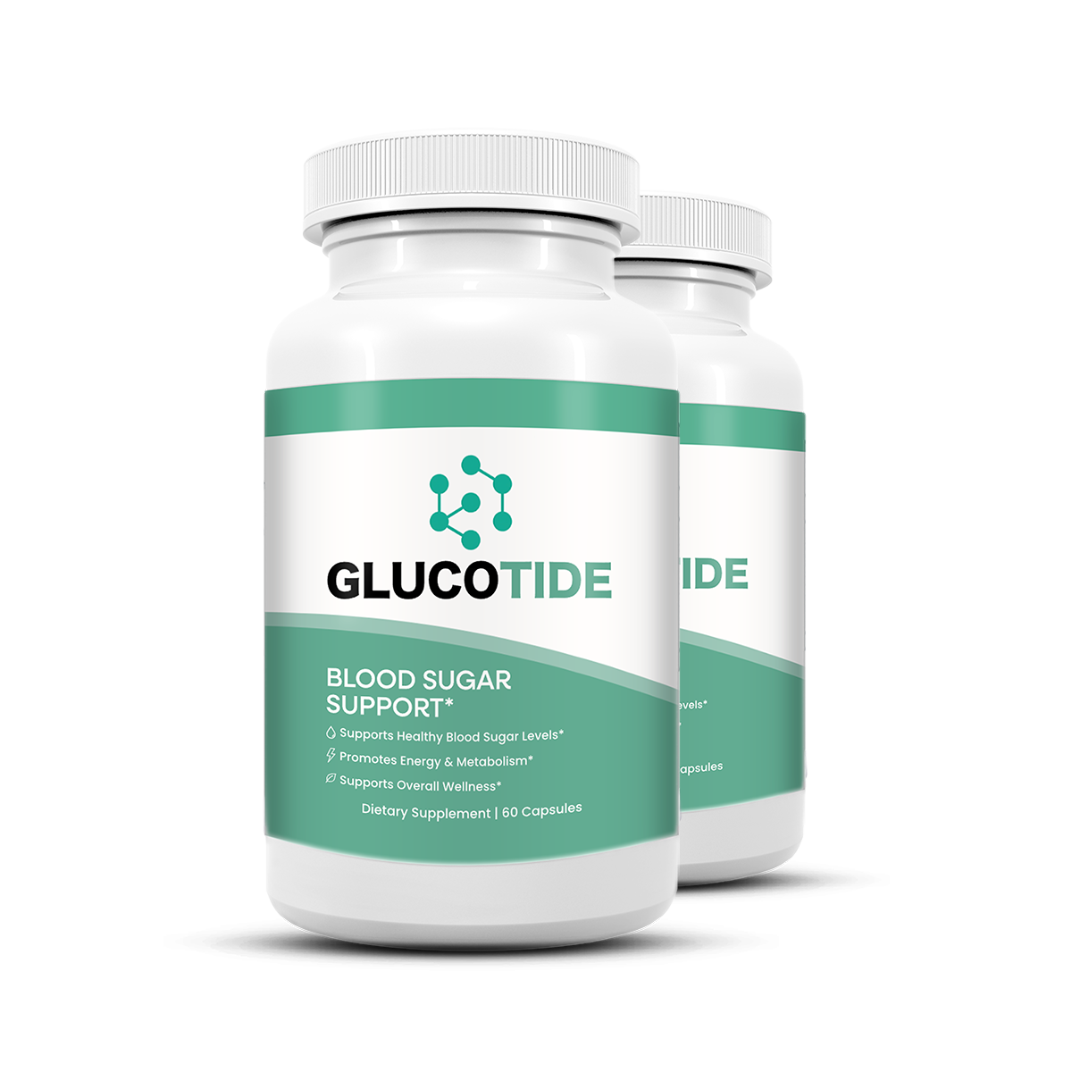 Glucotide 2 bottles package