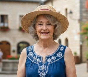 Illustrative portrait representing Linda M.