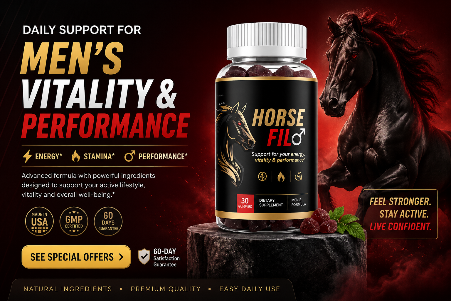 HorseFil active lifestyle