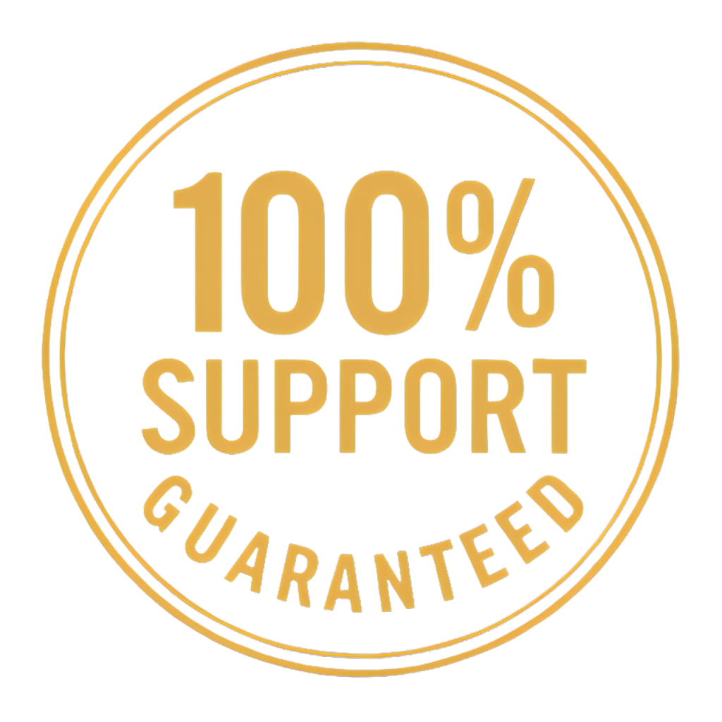 Customer support seal