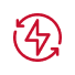 Energy support icon