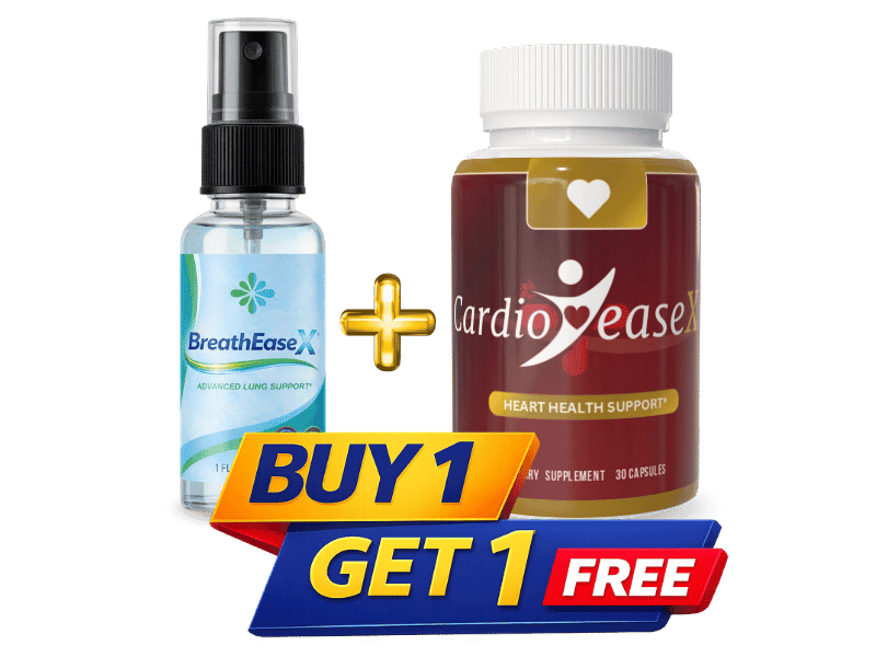 Try Two package: 1 BreathEaseX + 1 CardioEaseX